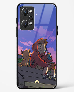 Anime Boy Lo Fi Glass Case Phone Cover (Realme)