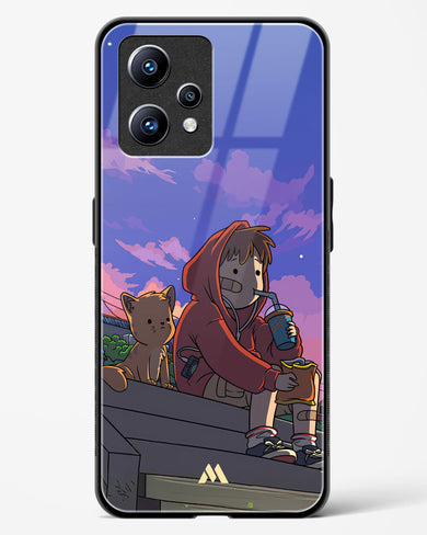Anime Boy Lo Fi Glass Case Phone Cover (Realme)