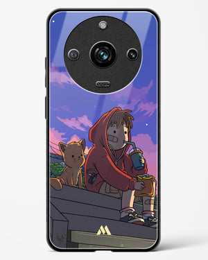 Anime Boy Lo Fi Glass Case Phone Cover (Realme)