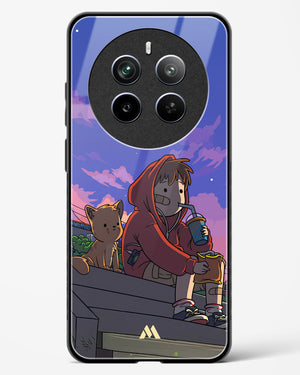 Anime Boy Lo Fi Glass Case Phone Cover (Realme)