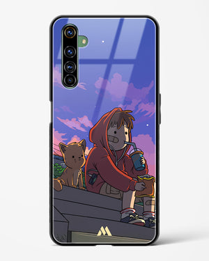 Anime Boy Lo Fi Glass Case Phone Cover (Realme)