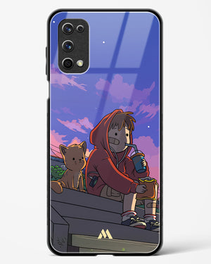 Anime Boy Lo Fi Glass Case Phone Cover (Realme)