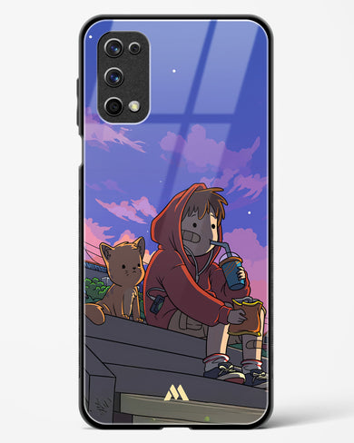 Anime Boy Lo Fi Glass Case Phone Cover (Realme)