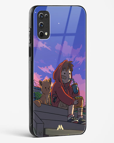 Anime Boy Lo Fi Glass Case Phone Cover (Realme)