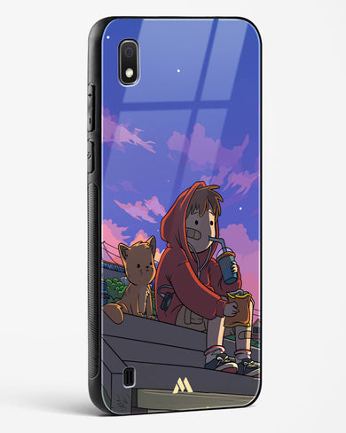 Anime Boy Lo Fi Glass Case Phone Cover (Samsung)