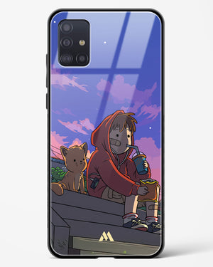 Anime Boy Lo Fi Glass Case Phone Cover (Samsung)