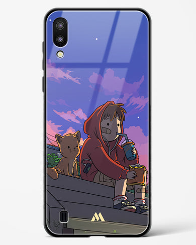 Anime Boy Lo Fi Glass Case Phone Cover (Samsung)