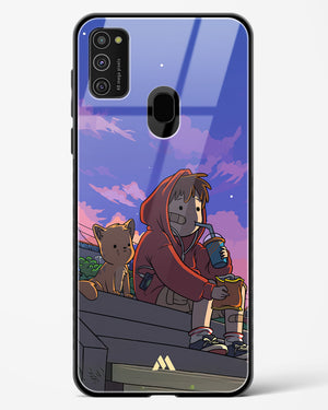 Anime Boy Lo Fi Glass Case Phone Cover (Samsung)