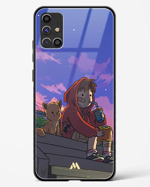 Anime Boy Lo Fi Glass Case Phone Cover (Samsung)