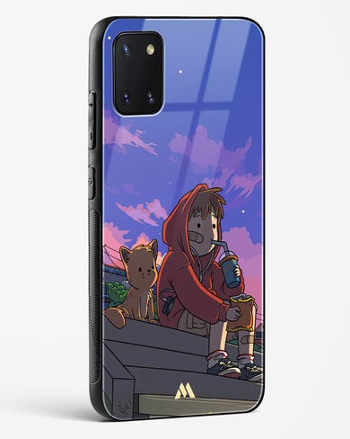 Anime Boy Lo Fi Glass Case Phone Cover (Samsung)