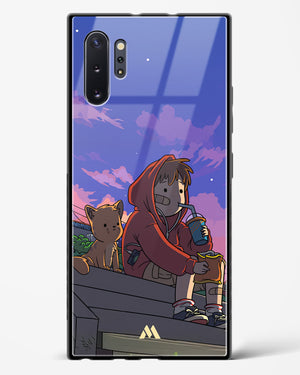 Anime Boy Lo Fi Glass Case Phone Cover (Samsung)