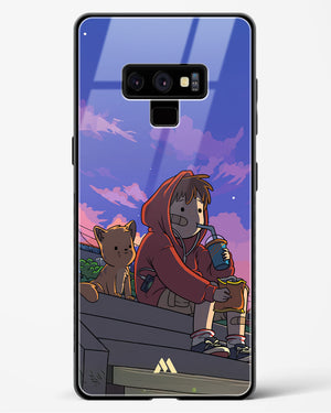 Anime Boy Lo Fi Glass Case Phone Cover (Samsung)
