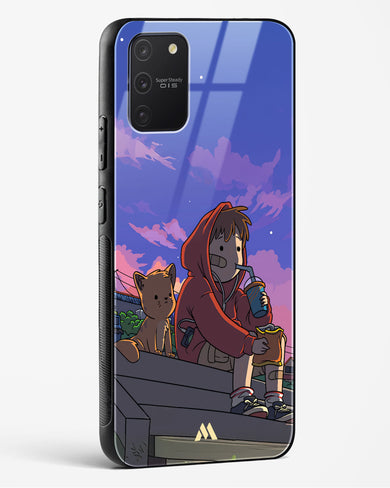 Anime Boy Lo Fi Glass Case Phone Cover (Samsung)