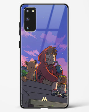 Anime Boy Lo Fi Glass Case Phone Cover (Samsung)