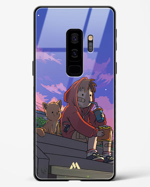 Anime Boy Lo Fi Glass Case Phone Cover (Samsung)