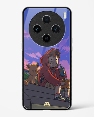 Anime Boy Lo Fi Glass Case Phone Cover (Vivo)