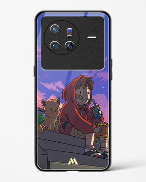 Anime Boy Lo Fi Glass Case Phone Cover (Vivo)