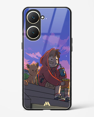 Anime Boy Lo Fi Glass Case Phone Cover (Vivo)