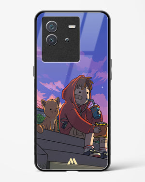 Anime Boy Lo Fi Glass Case Phone Cover (Vivo)