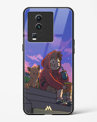 Anime Boy Lo Fi Glass Case Phone Cover (Vivo)