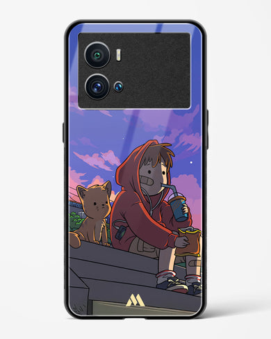 Anime Boy Lo Fi Glass Case Phone Cover (Vivo)