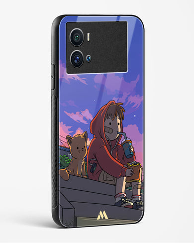 Anime Boy Lo Fi Glass Case Phone Cover (Vivo)