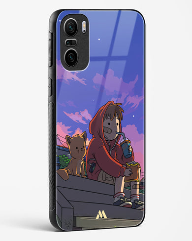 Anime Boy Lo Fi Glass Case Phone Cover (Xiaomi)