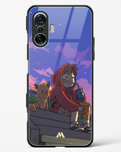 Anime Boy Lo Fi Glass Case Phone Cover (Xiaomi)