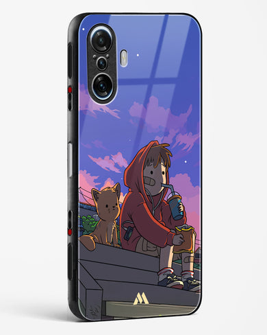 Anime Boy Lo Fi Glass Case Phone Cover (Xiaomi)