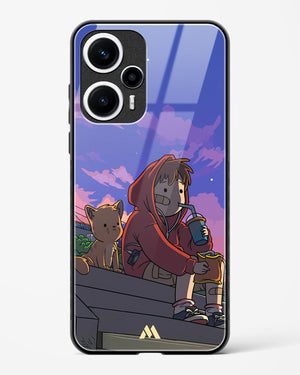 Anime Boy Lo Fi Glass Case Phone Cover (Xiaomi)