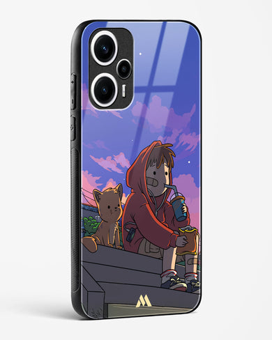 Anime Boy Lo Fi Glass Case Phone Cover (Xiaomi)