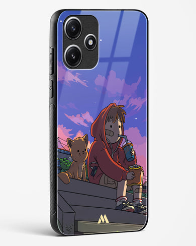 Anime Boy Lo Fi Glass Case Phone Cover (Xiaomi)