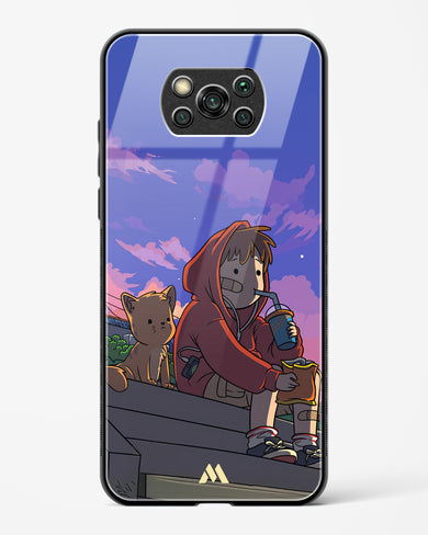 Anime Boy Lo Fi Glass Case Phone Cover (Xiaomi)