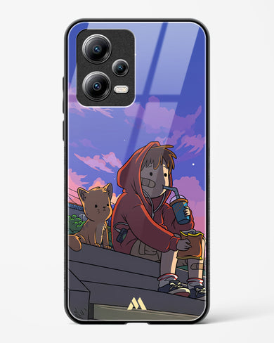 Anime Boy Lo Fi Glass Case Phone Cover (Xiaomi)