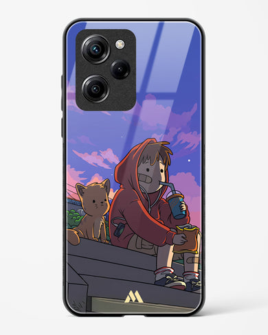 Anime Boy Lo Fi Glass Case Phone Cover (Xiaomi)