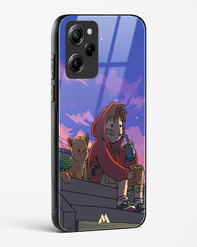 Anime Boy Lo Fi Glass Case Phone Cover (Xiaomi)