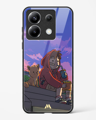 Anime Boy Lo Fi Glass Case Phone Cover (Xiaomi)