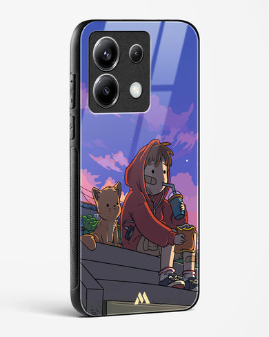 Anime Boy Lo Fi Glass Case Phone Cover (Xiaomi)