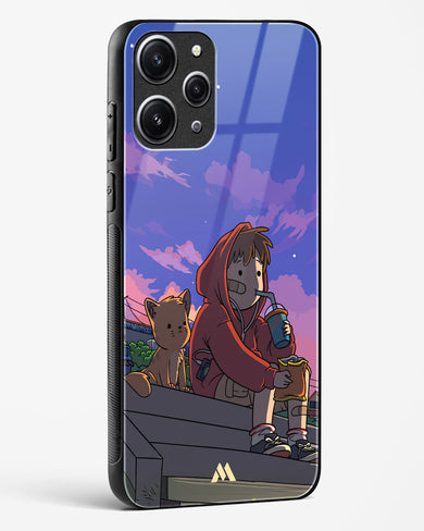 Anime Boy Lo Fi Glass Case Phone Cover (Xiaomi)