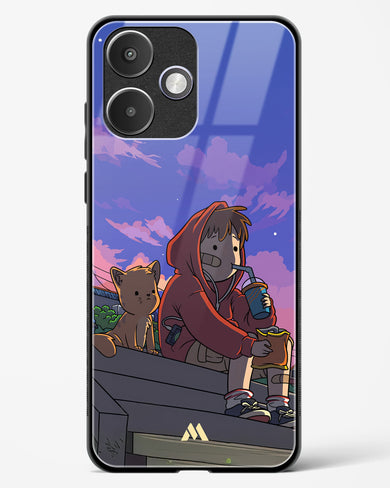 Anime Boy Lo Fi Glass Case Phone Cover (Xiaomi)