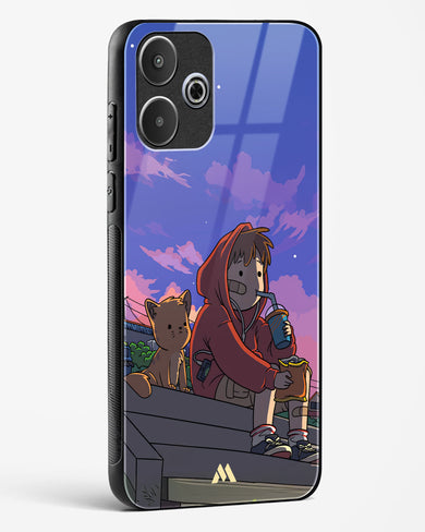 Anime Boy Lo Fi Glass Case Phone Cover (Xiaomi)