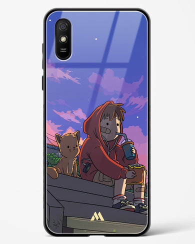 Anime Boy Lo Fi Glass Case Phone Cover (Xiaomi)