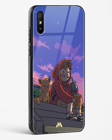 Anime Boy Lo Fi Glass Case Phone Cover (Xiaomi)