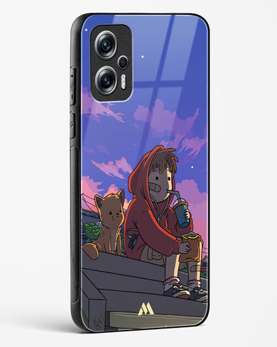 Anime Boy Lo Fi Glass Case Phone Cover (Xiaomi)