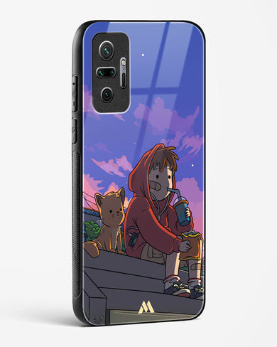 Anime Boy Lo Fi Glass Case Phone Cover (Xiaomi)