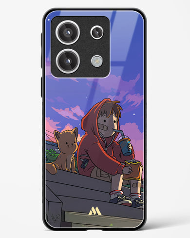 Anime Boy Lo Fi Glass Case Phone Cover (Xiaomi)