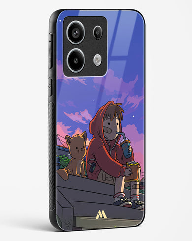 Anime Boy Lo Fi Glass Case Phone Cover (Xiaomi)