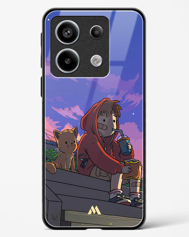 Anime Boy Lo Fi Glass Case Phone Cover (Xiaomi)