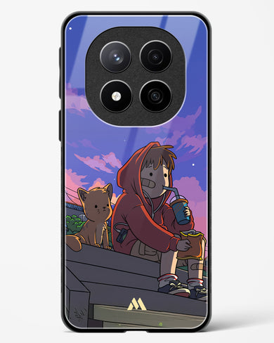 Anime Boy Lo Fi Glass Case Phone Cover (Xiaomi)