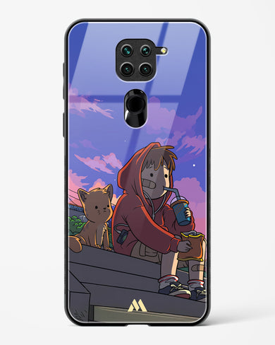 Anime Boy Lo Fi Glass Case Phone Cover (Xiaomi)